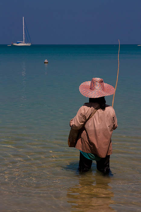 Thailändsk fiskare