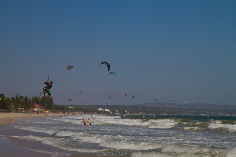 Mer kitesurfare